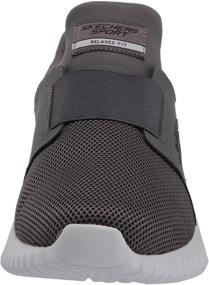 img 3 attached to Skechers Depth Charge Loafer Charcoal: Stylish Comfort for All-Day Wear