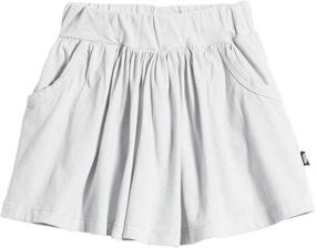 img 4 attached to 👗 Turquoise Girls' Clothing Skirts & Skorts by City Threads – Breathable and Sensitive
