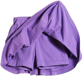 img 3 attached to 👗 Turquoise Girls' Clothing Skirts & Skorts by City Threads – Breathable and Sensitive