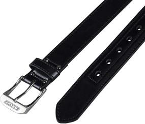 img 1 attached to 👔 Dickies Mens Leather Stitch Black Belt: Stylish Men's Accessories for a Polished Look