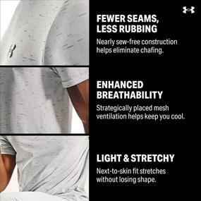 img 1 attached to Enhance Your Workout Experience with Under Armour Seamless Sleeve Workork Men's Clothing