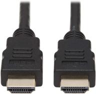 🔌 tripp lite кабель hdmi высокой скорости - ultra hd 4k x 2k - 6 футов - черный - цифровое видео с аудио - m/m (p568-006) логотип