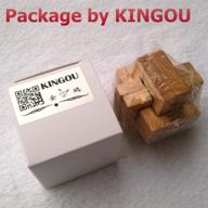 🧩 discover the charm of kingou chinese traditional interlocking puzzles logo