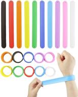 🌈 deebf silicone bracelets - vibrant rainbow party favors logo