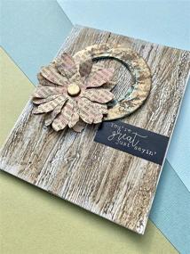 img 1 attached to Sizzix 3D Embossing Folder by Tim Holtz in One Size, Lumber Design