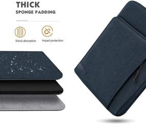 img 1 attached to MoKo Carrying Storage Pockets Surface Tablet Accessories