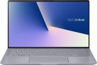 asus zenbook 14" full hd laptop, amd ryzen 5-4500u, backlit keyboard, front-facing camera, hdmi output, alexa, geforce mx350, windows 10, light gray (8gb ram, 256gb ssd) logo