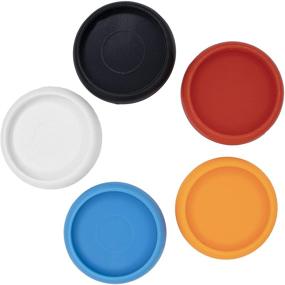 img 3 attached to 📒 Orange 1-inch/24mm Hidden Gem Discbound Notebook Discs - Pack of 11 High-Quality Plastic Pieces