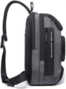 img 3 attached to Keppmerh Sling Crossbody Backpack Women