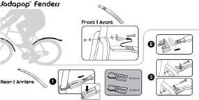 img 3 attached to Portland Design Works Sodapop Frame Mount Bicycle Fenders