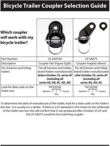 img 1 attached to 🚲 Schwinn Bike Trailer InStep Coupler Attachment - Enhanced SEO