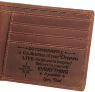 personalized engraved wallet gradation ideas best christmas men's accessories in wallets, card cases & money organizers logo
