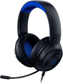 img 4 attached to 🎧 Razer Kraken X Ultralight Gaming Headset: 7.1 Surround Sound - Lightweight Aluminum Frame - Bendable Cardioid Microphone - PC, PS4, PS5, Switch, Xbox One, Xbox Series X,S, Mobile - Black/Blue