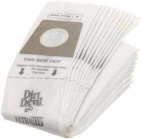 img 1 attached to 🧹 Dirt Devil Type U Vacuum Bags (10-Pack), 3920048001: Sustain a Spotless Home with Ease!