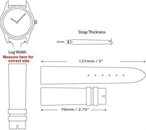 img 2 attached to ⌚ Swiss Army Olive Watchband: Sleek and Reliable Men's Timepiece