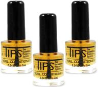 💅 ухаживайте за своими ногтями с набором для ногтей tips nail conditioner 3 pack! логотип