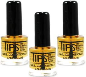 img 4 attached to 💅 Ухаживайте за своими ногтями с набором для ногтей TIPS Nail Conditioner 3 Pack!