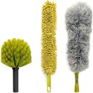 🧹 revamp your cleaning routine with docapole dusting attachments: 3-piece cobweb, microfiber feather, and ceiling fan duster kit logo