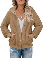 vtsgn womens sherpa jacket outwear logo