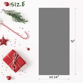 img 1 attached to 🎅 Snow Day Santa Oblong Christmas Scarf - Festive Designs by Christmas Scarf Company
