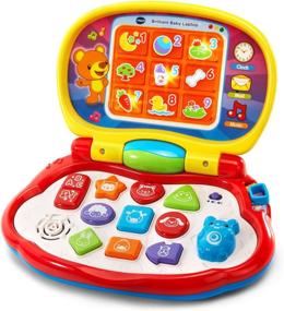 img 4 attached to VTech Brilliant Baby Laptop Red