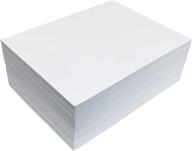 🎨 better office products white eva foam sheets - 20 pack 6mm extra thick, 9 x 12 inch bulk pack - ideal for arts and crafts logo