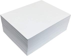 img 4 attached to 🎨 Better Office Products White EVA Foam Sheets - 20 Pack 6mm Extra Thick, 9 x 12 Inch Bulk Pack - Ideal for Arts and Crafts