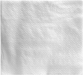 img 1 attached to 🍽️ Nicole Home Collection Softsations Disposable 2-Ply Luncheon Decorative Napkins - Pack of 500 Household Essentials, White