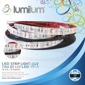 img 4 attached to Lumilum LED Strip Lights – Professional Tape Lights – 24V Dimmable IP54 (16 Seasonal Decor and Seasonal Lighting