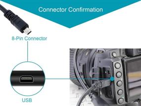 img 3 attached to 📷 MaxLLTo 5ft USB UC-E6 Кабель для подзарядки батареи и передачи данных для фотокамеры Sony Cybershot DSC W800 B/S/P/R/L/K