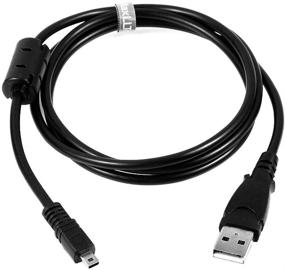 img 4 attached to 📷 MaxLLTo 5ft USB UC-E6 Кабель для подзарядки батареи и передачи данных для фотокамеры Sony Cybershot DSC W800 B/S/P/R/L/K