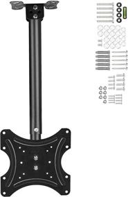 img 4 attached to 📺 Vemount Adjustable Ceiling TV Mount - Fits Most 17-45" LED LCD Plasma Monitors - VESA 200 x 200 100 x 100mm - Compatible with Toshiba, Samsung, LG, Vizio, Sony, Dynex, Insignia