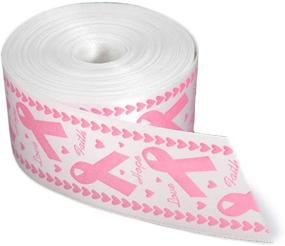 img 2 attached to 🎀 Breast Cancer Awareness Pink Satin Ribbon Roll - Fundraising For A Cause (10 Yards)