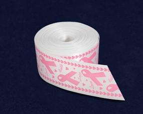 img 1 attached to 🎀 Breast Cancer Awareness Pink Satin Ribbon Roll - Fundraising For A Cause (10 Yards)