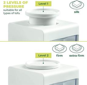 img 1 attached to 🍽️ TofuBud Tofu Press: Achieve Perfectly Firm Tofu with Water Draining Capability ─ Includes Sustainable Materials and Tofu Recipe Book!