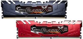 img 1 attached to 💾 G.Skill Flare X Series 16GB (2 x 8GB) DDR4 3200 CL14-14-14-34 1.35V Dual Channel Desktop Memory (PC4-25600) Model F4-3200C14D-16GFX