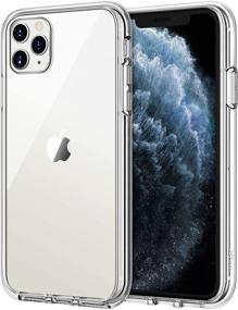 img 4 attached to JETech iPhone 11 Pro Max Case: Shockproof Bumper, Clear Back - HD Clear (2019)