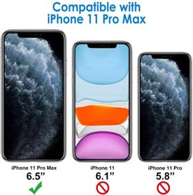 img 3 attached to JETech iPhone 11 Pro Max Case: Shockproof Bumper, Clear Back - HD Clear (2019)