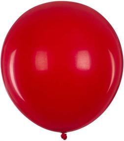 img 1 attached to ZOOYOO 18 Inch Red Latex Balloons 🎈 - Pack of 15: High-Quality Party Decorations & Supplies