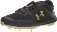 under armour baseball royal white men's shoes in athletic logo