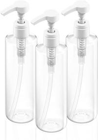 img 3 attached to 🧴 Convenient and Reusable Bar5F Cylinder Refillable Conditioner Travel Accessories