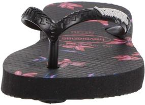 img 3 attached to 👞 Stylish Havaianas Floral Sandal: Black Little Boys' Shoes - Find the Perfect Fit