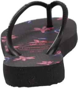 img 2 attached to 👞 Stylish Havaianas Floral Sandal: Black Little Boys' Shoes - Find the Perfect Fit