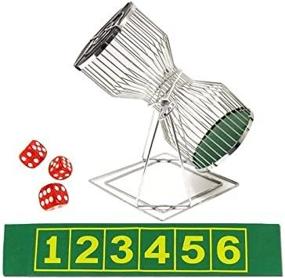 img 3 attached to 🎲 Brybelly Small Chuck-a-Luck Birdcage Game with an 11-inch Size