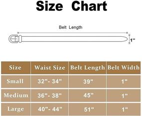 img 1 attached to 👖 YUCFOREN 2-Pack 1'' Slim Width Elastic Belt, Stretch Braided Skinny Fabric Woven Women or Girl Jeans Dress Casual Belt