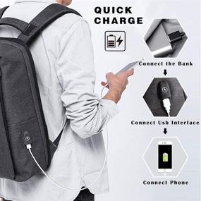 img 3 attached to 🎒 JUMO Business Resistant Charging Backpack