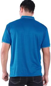 img 2 attached to Quick-Dry Breathable Regular Fit Shirt with Short Sleeves