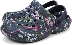 img 4 attached to 👞 Discover the Comfort and Style of HAIDE Unisex Garden Clogs: Men's Shoes in Mules & Clogs