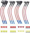 🚘 recoil ftk12: 12v car add-a-circuit fuse tap adapter kits - 12 pack with 24pcs 5a & 10a fuses logo
