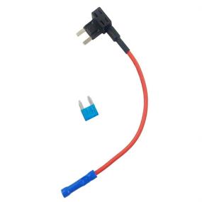 img 1 attached to 🚗 JABINCO 5-пакетный автомобильный адаптер для предохранителя с обрывом цепи 12V Мини ATM APM держатель лезвия предохранителя